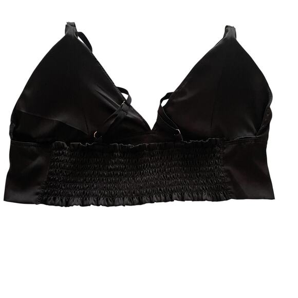 Dankskin Intimate Bralette w/ pants set Color: Black Size:L - Picture 5 of 7